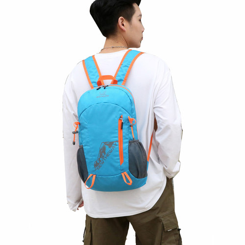 户外登山双肩背包超轻薄便携皮肤包运动休闲旅行徒步迷你小背包女 - 图1