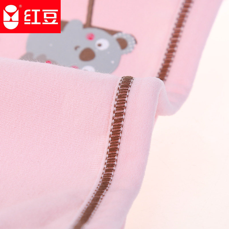 红豆纯棉裆女士透气可爱少女日系裤 红豆织天下内裤