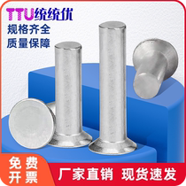 304 stainless steel countersunk head rivets GB869 solid rivet flat head knocks flat cone head M2M2 5M3M4M5M6