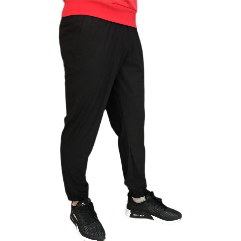 鸿星尔克2023夏季新款男薄运动九分裤束口透气速干裤11221257114 - 图3