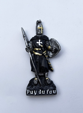 立体武士收藏纪念品冰箱贴装饰品