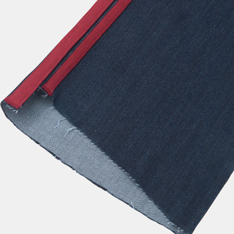 阿玛施2020新款侧条纹九分裤牛仔裤 zhenya臻娅休闲裤