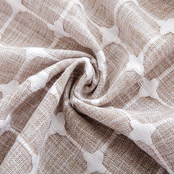 ງ່າຍດາຍ plaid ຝ້າຍແລະ linen tablecloth ແບບຍີ່ປຸ່ນ dining table fabric ຕາຕະລາງກາເຟ tablecloth ສີ່ຫລ່ຽມວັນນະຄະດີ desk ຕູ້ໂທລະພາບ lace
