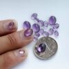 Piezoelectric crystal semi-precious stone patch ring DIY