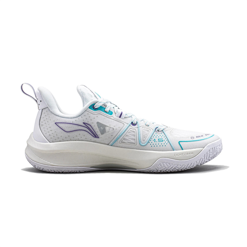 李宁篮球鞋男2023秋季轻速1.5低帮稳定支撑防滑耐磨运动鞋ABAT101