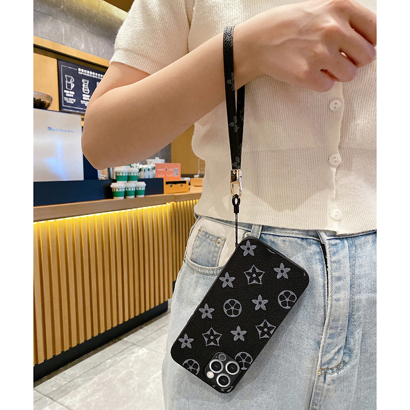 louiedennis适用 三星s25手机壳s23皮质ultra欧美风s24硅胶壳s21保护套s22外壳s20防摔+挂绳fe皮革note20防摔 - 图2