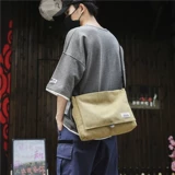 Tide, сумка на одно плечо, шоппер, японская вместительная и большая сумка через плечо для отдыха, подходит для студента