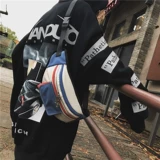 Брендовая нагрудная сумка, трендовая сумка на одно плечо в стиле хип-хоп, поясная сумка, сумка через плечо, рюкзак для школьников