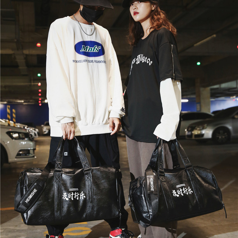 短途男手提包女出差大容量潮旅行包 满江红箱包旅行袋