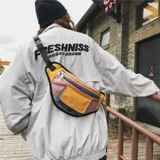 Брендовая нагрудная сумка, трендовая сумка на одно плечо в стиле хип-хоп, поясная сумка, сумка через плечо, рюкзак для школьников