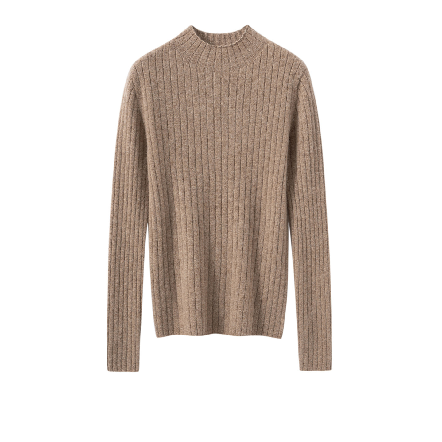 无缝一线成衣100%山羊绒衫女半高领修身打底衫内搭毛衣秋冬款上衣,淘宝优惠券,粉丝福利购,淘宝优惠卷