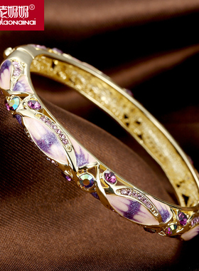 景泰蓝满天星水晶手镯饰品礼物