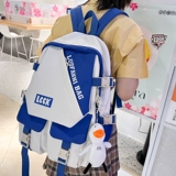 Ранец, сумка через плечо, брендовый летний рюкзак, в корейском стиле, для средней школы, подходит для студента