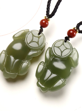 天然新疆和田玉财貔貅招皮休一对