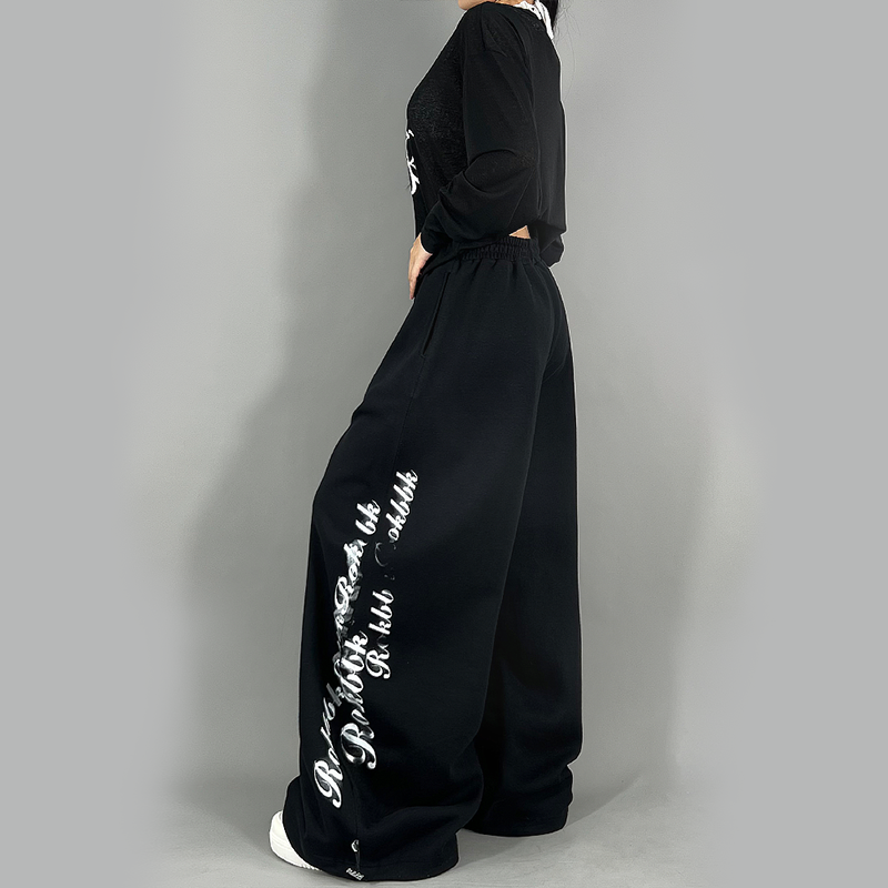 ROKBBK-K布韩街舞潮牌嘻哈街舞hiphop宽松运动休闲裤女爵士舞,淘宝优惠券,粉丝福利购,淘宝优惠卷