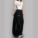 ROKBBK-K/Buhan street dance trendy brand lace hollow sweatpants women's loose casual hip-hop jazz trousers
