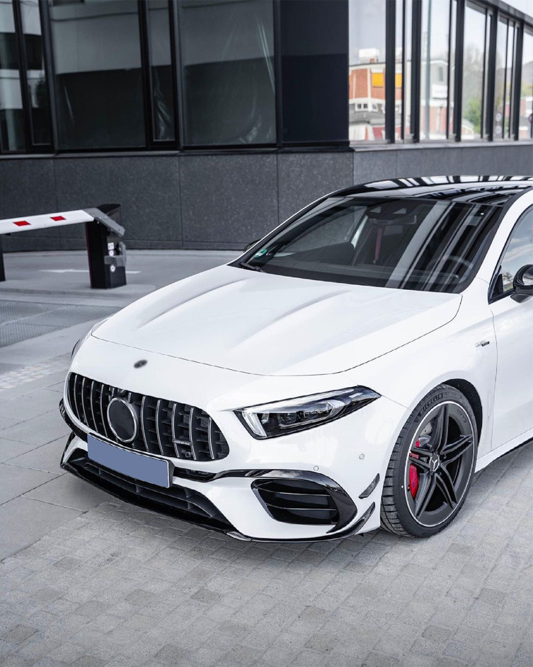 w177奔驰新a级a180la200l改装a45samg前杠中网尾喉后唇大包围