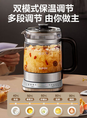 苏泊尔纯钛养生壶炖煮一体煮茶壶
