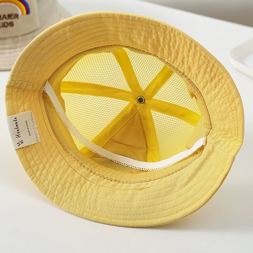 Детская летняя кепка подходит для мужчин и женщин, тонкая солнцезащитная шляпа, радужная детская шапочка на солнечной энергии, защита от солнца, в корейском стиле