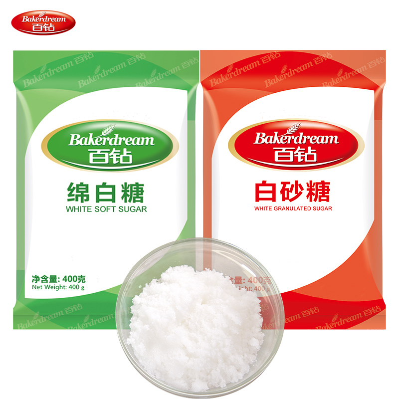 安琪百钻绵白糖白砂糖 食糖家用厨房烘焙原料冲饮甜品调味品400克 - 图3