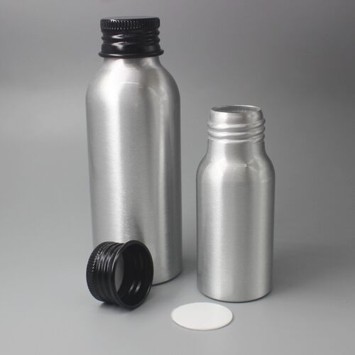 现货30ml-1000ml螺纹黑色铝盖铝瓶分装精油瓶空铝瓶食品级 - 图0