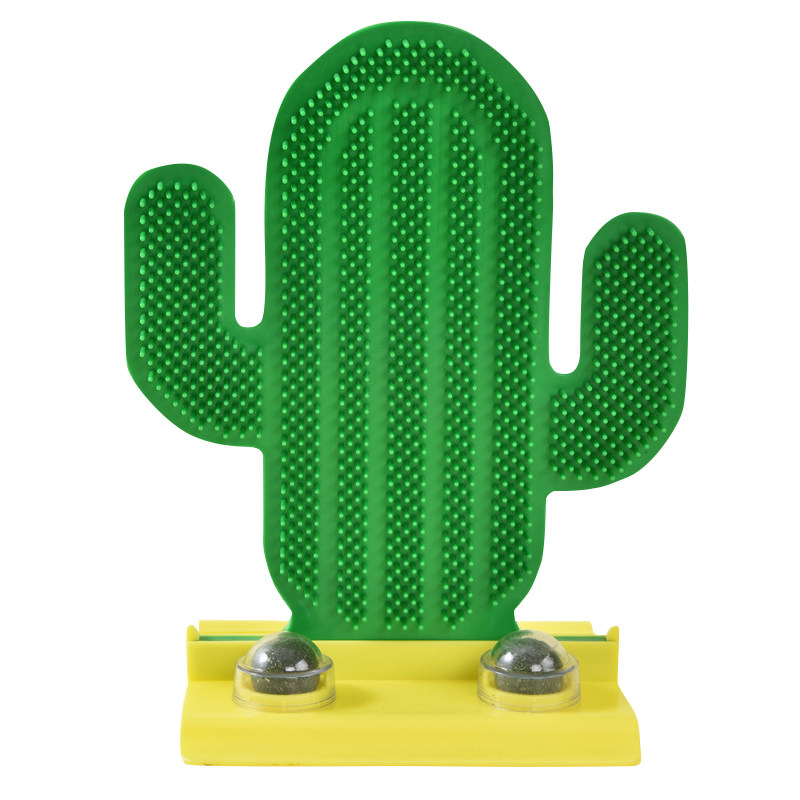 宠物猫刷蹭痒去浮毛小猫咪玩具卡通仙人掌猫抓板猫薄荷球宠物用品,淘宝优惠券,粉丝福利购,淘宝优惠卷