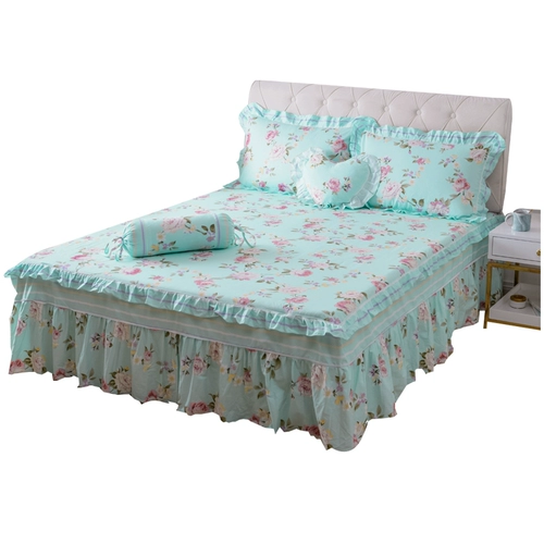 欧苏缦 Хлопковое покрывало, нескользящая простыня, в корейском стиле, 1.5м, 1.8м