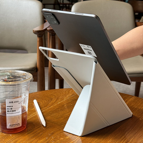 新款3+y适用小米9ProMax13.3壳pad7平板8pro保护套磁吸拆分防弯Ultra无笔槽Y折6spro12.5双面夹搭扣超薄三折 - 图2