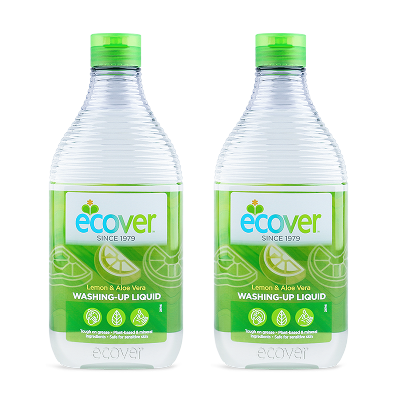 ecover欧维洁天然进口果蔬洗碗液 朵漫家居洗洁精