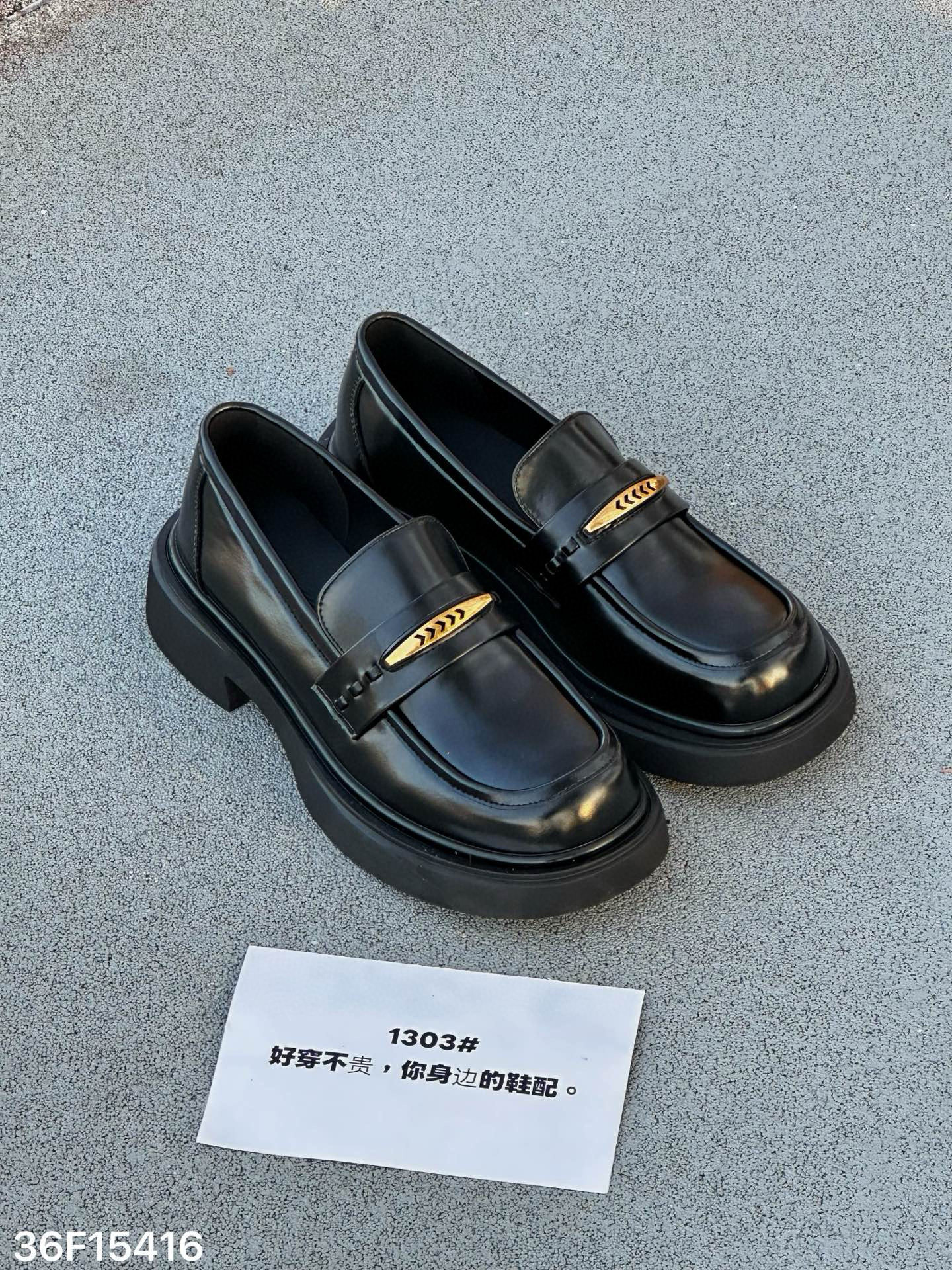 欧洲站2026春款平底小皮鞋玛丽珍单鞋一脚蹬乐福鞋豆豆鞋女15416,淘宝优惠券,粉丝福利购,淘宝优惠卷