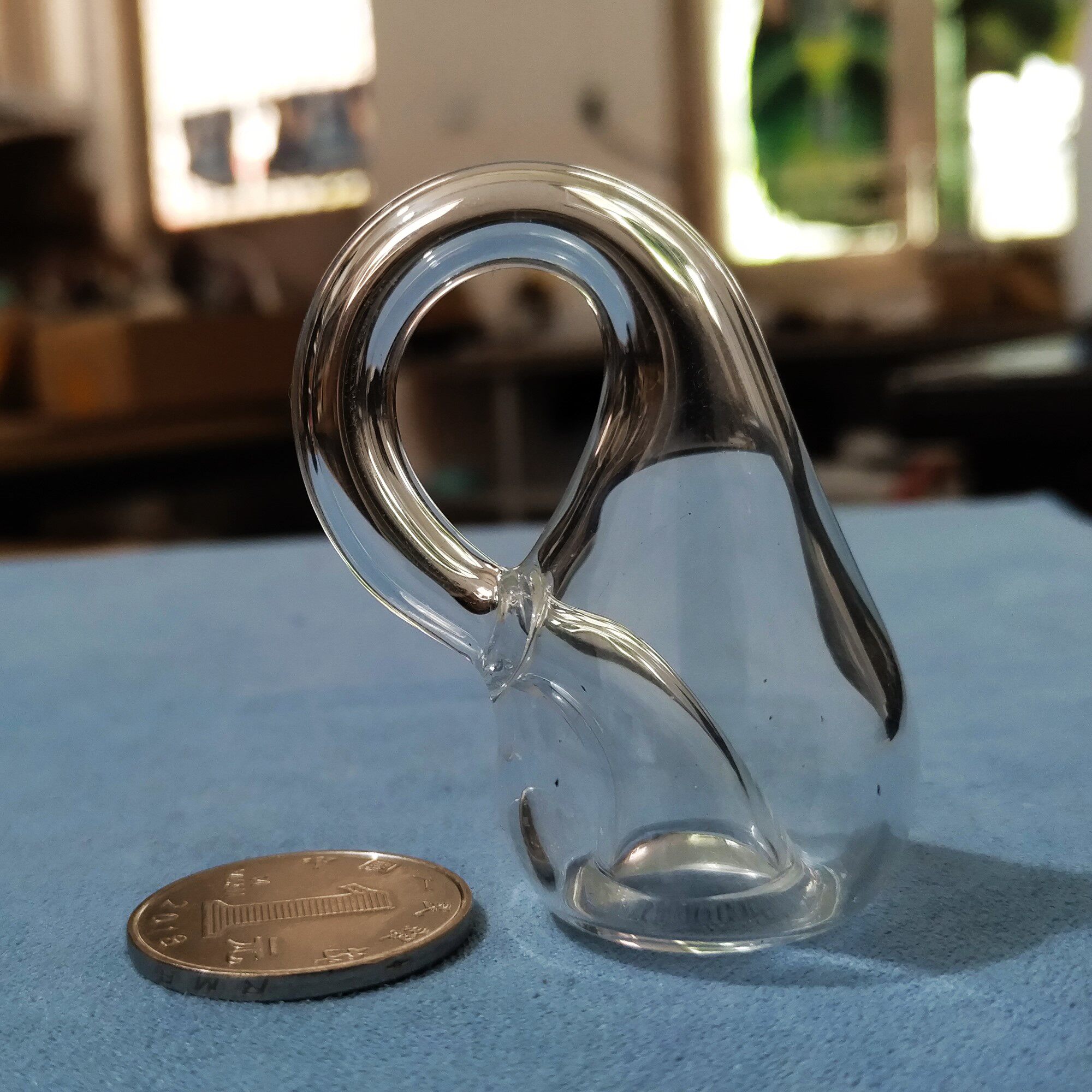 克莱因瓶加厚大号玻璃小号模型迷你创意四维空间装永远不满水瓶子