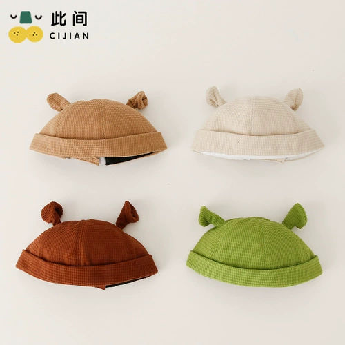 Детская демисезонная милая шапка подходит для мужчин и женщин для девочек