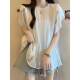 ຂະໜາດໃຫຍ່ 300 ປອນ ເສື້ອຢືດ chiffon ວ່າງສຳລັບແມ່ຍິງລະດູຮ້ອນ