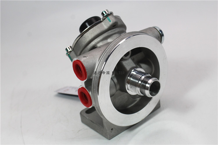 PL420滤座适配曼欧德龙华凌货车柴油滤芯好手油泵油水分离器底座 - 图0