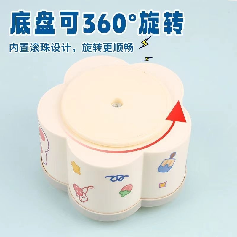 360度旋转笔筒收纳盒小学生办公室桌面笔桶儿童女孩创意时尚可爱,淘宝优惠券,粉丝福利购,淘宝优惠卷