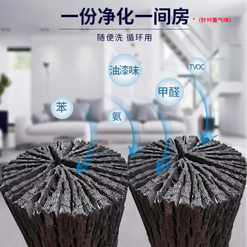 真品活性炭碳包备长炭竹炭除湿除甲醛散装木炭家用汽车室内净醛快 - 图1