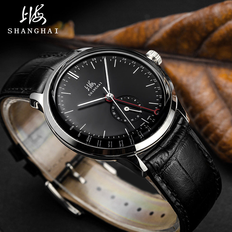 上海手表男机械表 全自动 手表男多功能时尚潮流休闲男士手表823