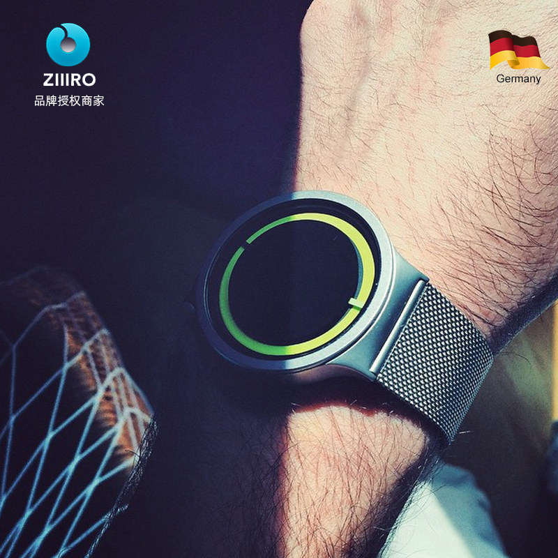 德国ziiiro男士日食个性简约手表 ziiiro上海国产腕表