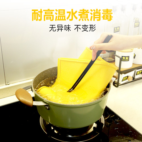 硅胶揉面垫加大加厚餐桌垫饺子托盘垫防滑不沾擀面垫板家用和面垫 - 图1