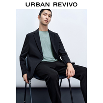 UR2023 automne new menswear fashion business light ripened wind commuter single row buttoned chemises veste UMU130027