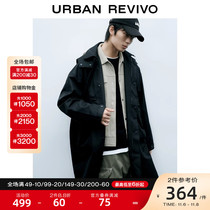 (running to the moon series) UR Winter mens fashion Lions with a long wind coat MV48S1DN2000