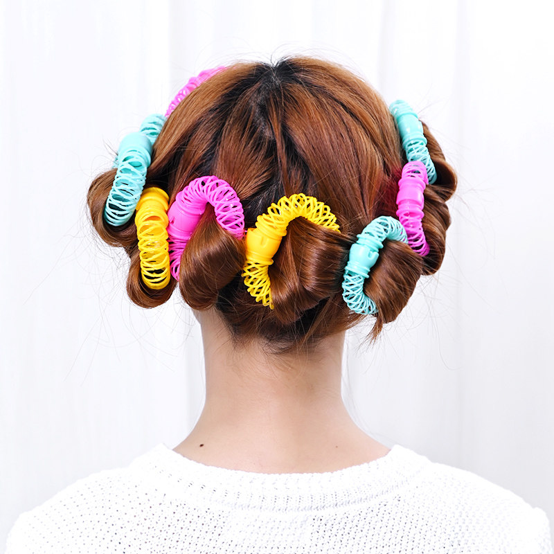 甜甜圈卷发神器盘发器睡眠大波浪 differhand发饰