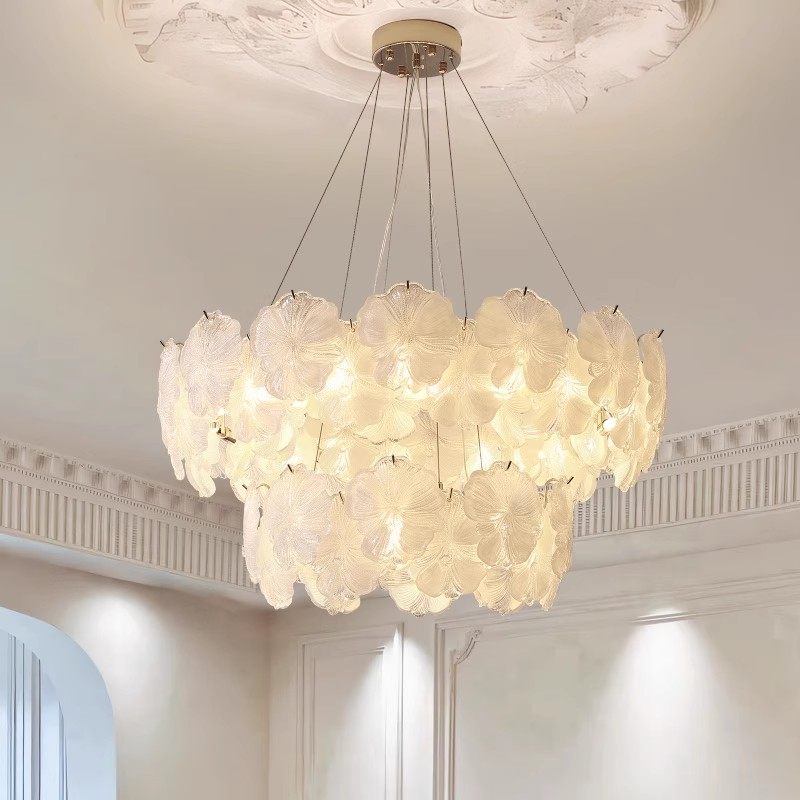 法式客厅吊灯2025新款奶油风主卧室灯现代轻奢高级感长形餐厅灯具,淘宝优惠券,粉丝福利购,淘宝优惠卷