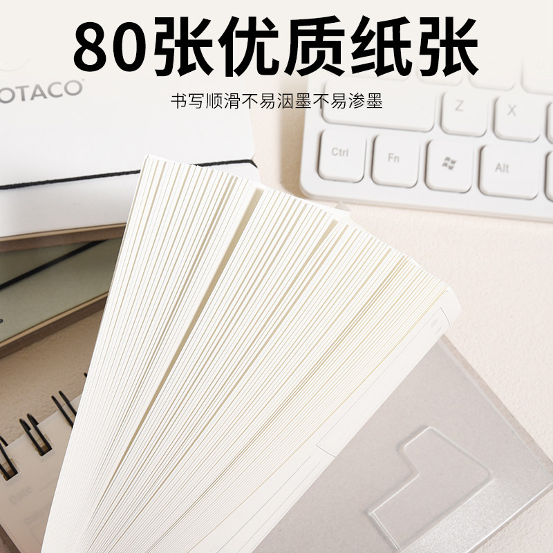 【新款】TACOTACO可立计划本 高颜值每日定制计划记事打卡 多功能内页180°平摊 加厚纸张可做手机支架计划本,淘宝优惠券,粉丝福利购,淘宝优惠卷