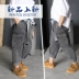 Mùa thu 2019 bé trai mới quần jeans trẻ em nước ngoài quần trẻ em nhỏ bé bé sơ sinh giản dị - Quần jean chân váy bò bé gái  Quần jean