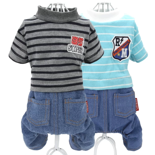 Собачья одежда для любимой одежды собак собаки весна, лето, осень и зимняя полоса