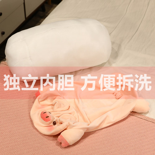 可爱小猪公仔毛绒玩具二哈玩偶陪睡觉抱枕床上超软娃娃生日礼物女 - 图2
