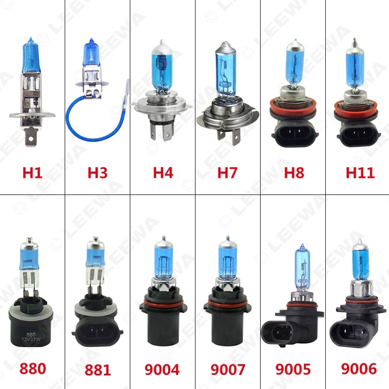 汽车年审灯泡超亮超白光加氙气卤素H1H3H4H7远近光雾灯12V24V热销 - 图3