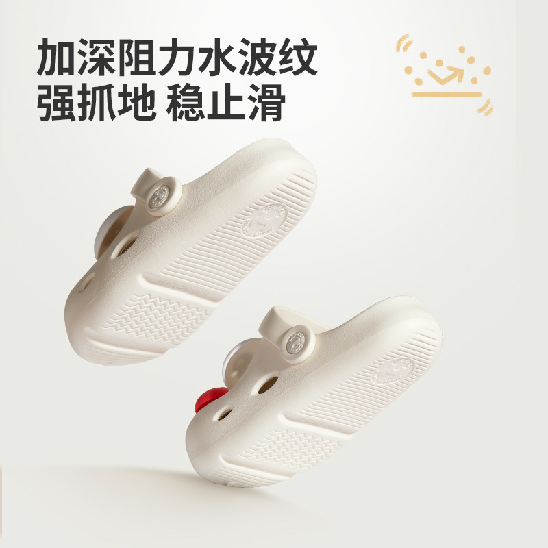 牧童儿童洞洞鞋夏软底宝宝家居两穿花园洞洞鞋男童女童沙滩凉拖鞋