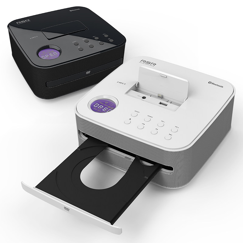 mini cd player with speakers